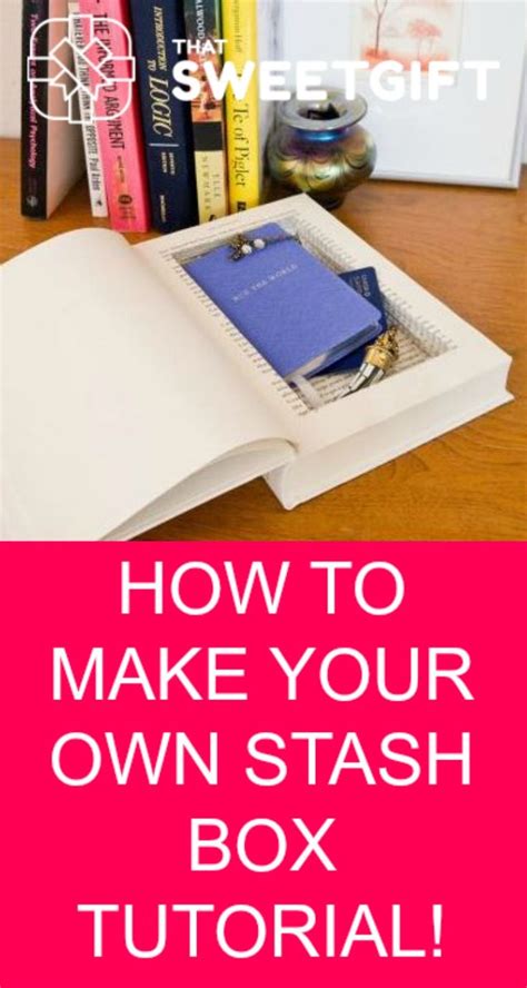 how to make electric release stash box|How to Make Your Own Stash Box Tutorial!.